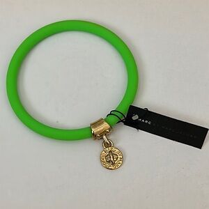 Marc by Marc Jacobs Green Bracelet with Gold Charm